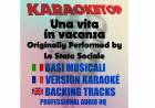 Una vita in vacanza - Lo Stato Sociale (karaoke, base musicale)