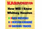 How Will I Know - Whitney Houston (karaoke, base musicale)