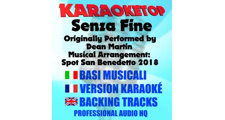 Senza Fine - Brandon Chase - Musical Arrangement by Spot San Benedetto 2018 (karaoke, backing track)