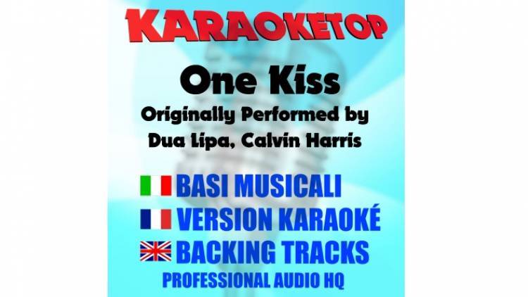 One Kiss - Dua Lipa Ft. Calvin Harris (karaoke, backing track)