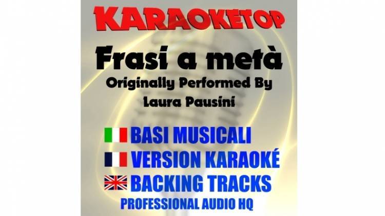 Frasi a metà - Laura Pausini (karaoke, base musicale)