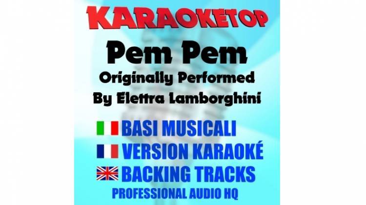 Pem Pem - Elettra Lamborghini (karaoke, backing track)