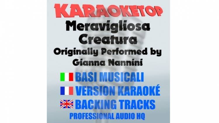 Meravigliosa Creatura - Gianna Nannini (karaoke, backing track)