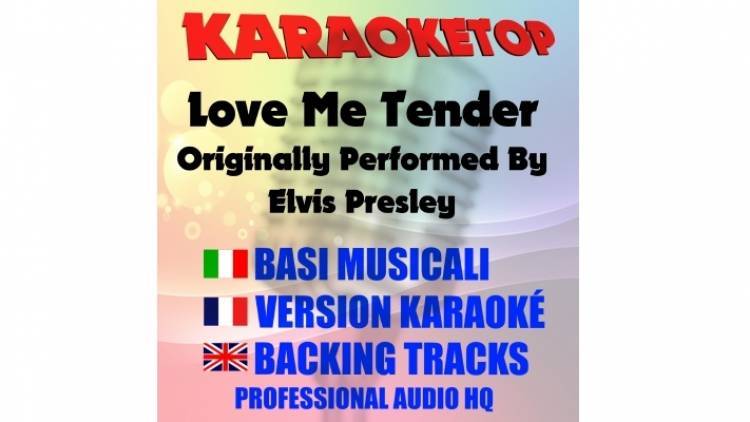 Love Me Tender - Elvis Presley (karaoke, backing track)