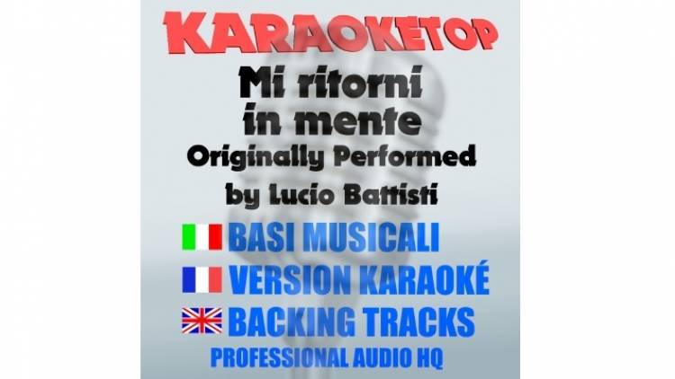 Mi ritorni In mente - Lucio Battisti (karaoke, backing track)