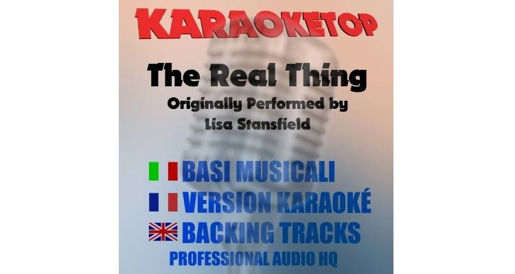 The Real Thing - Lisa Stansfield (karaoke, base musicale)