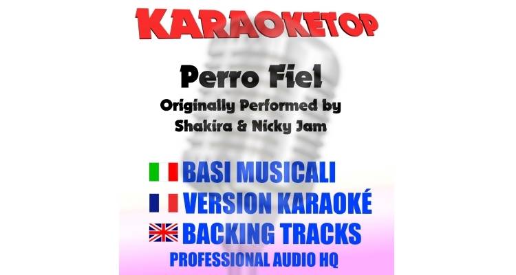 Perro Fiel - Shakira ft. Nicky Jam (karaoke, backing track)