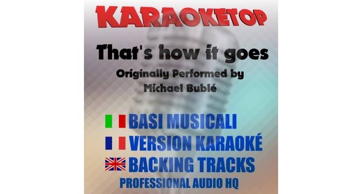 That's How it Goes - Michael Bublé (karaoke, backing track)