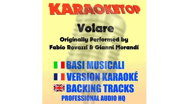 Volare - Fabio Rovazzi ft. Gianni Morandi (karaoke, backing track)