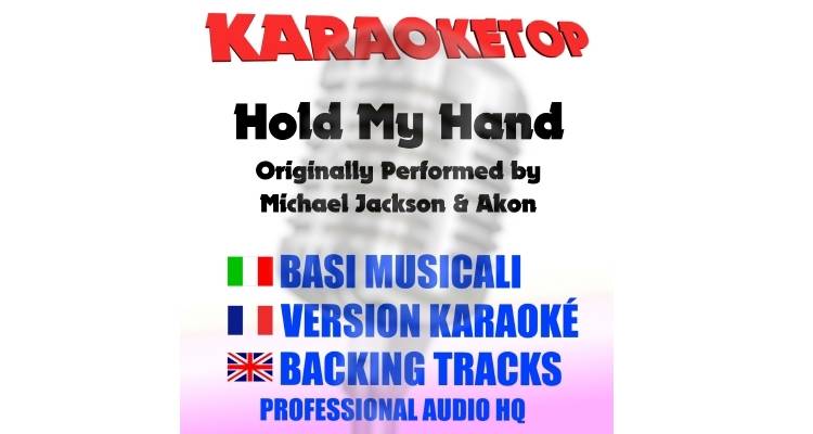 Hold My Hand - Michael Jackson & Akon (karaoke, backing track)