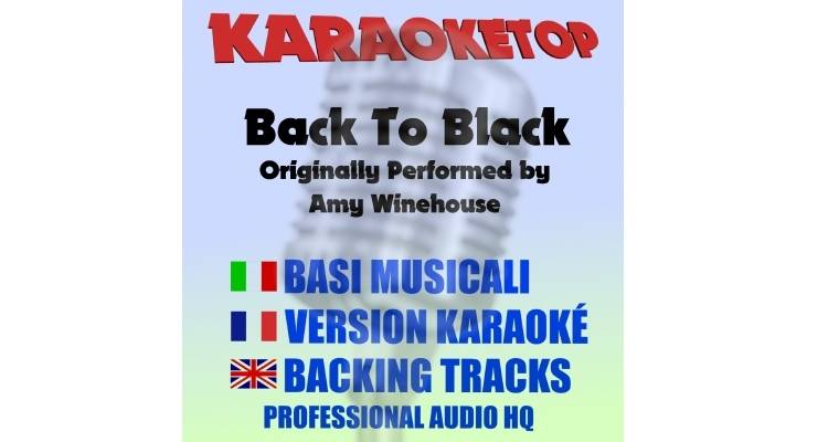 Back To Black - Amy Winehouse (karaoke, base musicale)