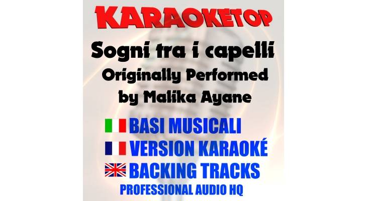 Sogni tra i capelli - Malika Ayane (karaoke, backing track)