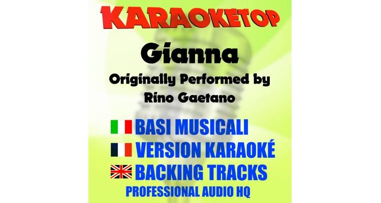 Gianna - Rino Gaetano (karaoke, base musicale)