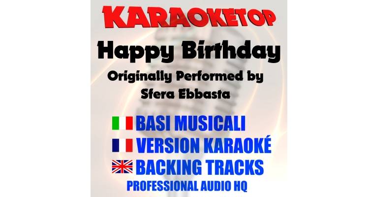 Happy Birthday - Sfera  (karaoke, backing track)