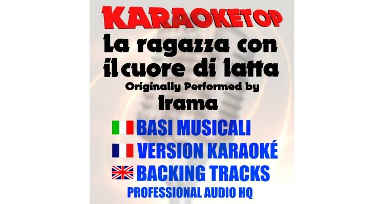 La ragazza con il cuore di latta - Irama (karaoke, base musicale)