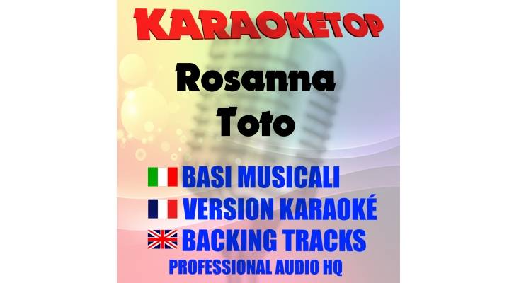 Rosanna - Toto (karaoke, backing track)