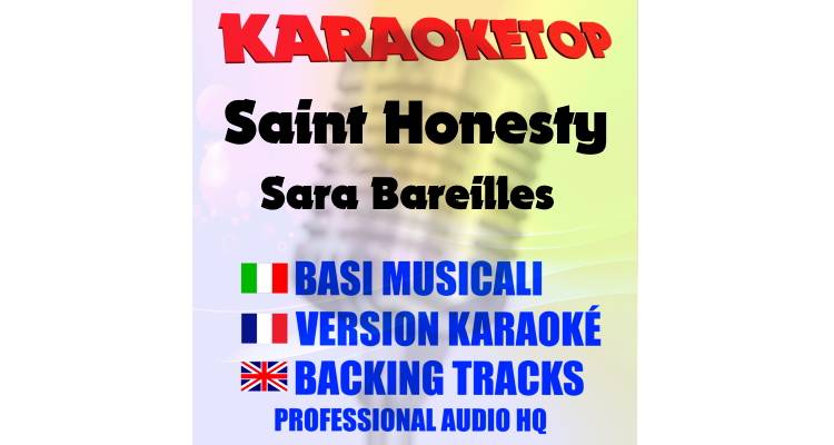 Saint Honesty - Sara Bareilles (karaoke, backing track)