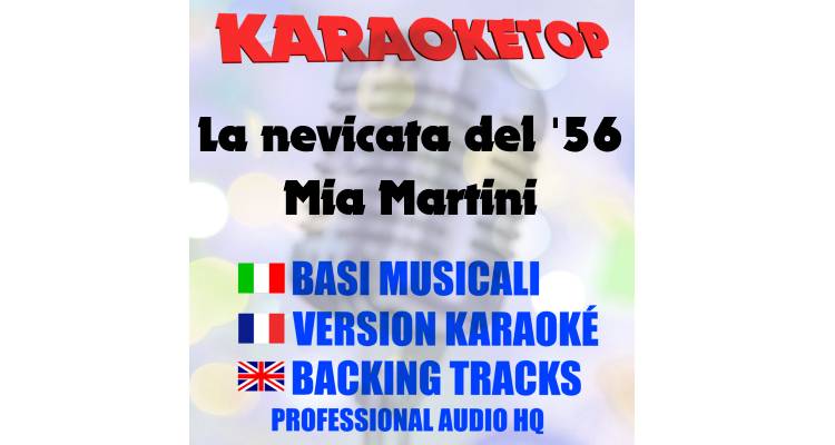 La nevicata del 56 - Mia Martini (karaoke, base musicale)