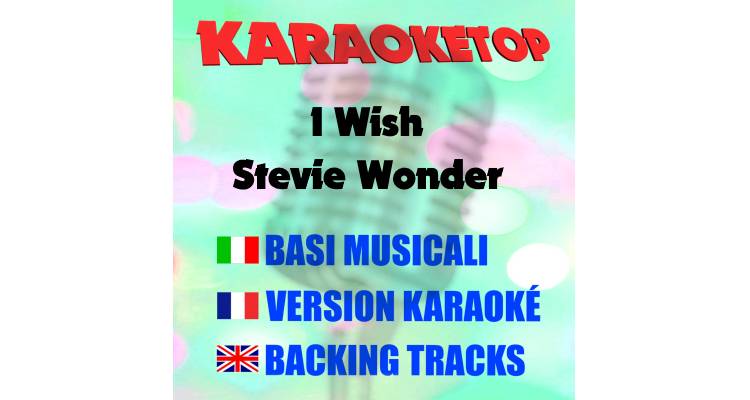 I Wish - Stevie Wonder (karaoke, base musicale)