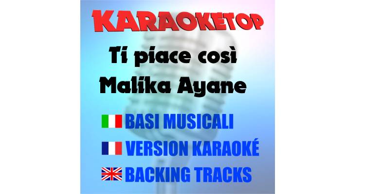 Ti piace così - Malika Ayane (karaoke, base musicale)