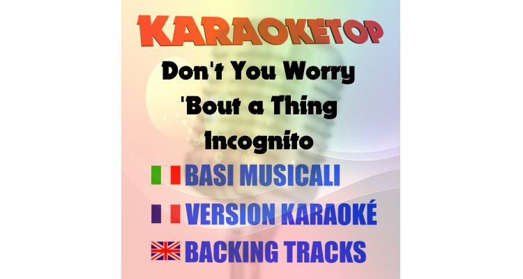 Don't You Worry 'Bout a Thing - Incognito (karaoke, backing track)