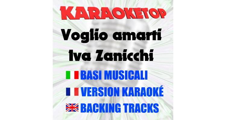 Voglio amarti - Iva Zanicchi (karaoke, base musicale)