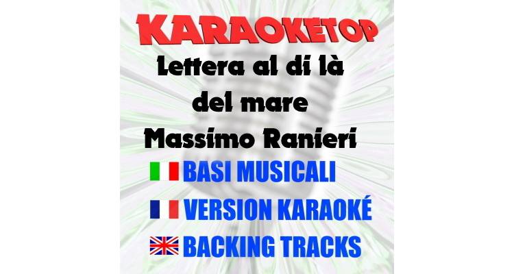 Lettera al di là del mare - Massimo Ranieri (karaoke, base musicale)